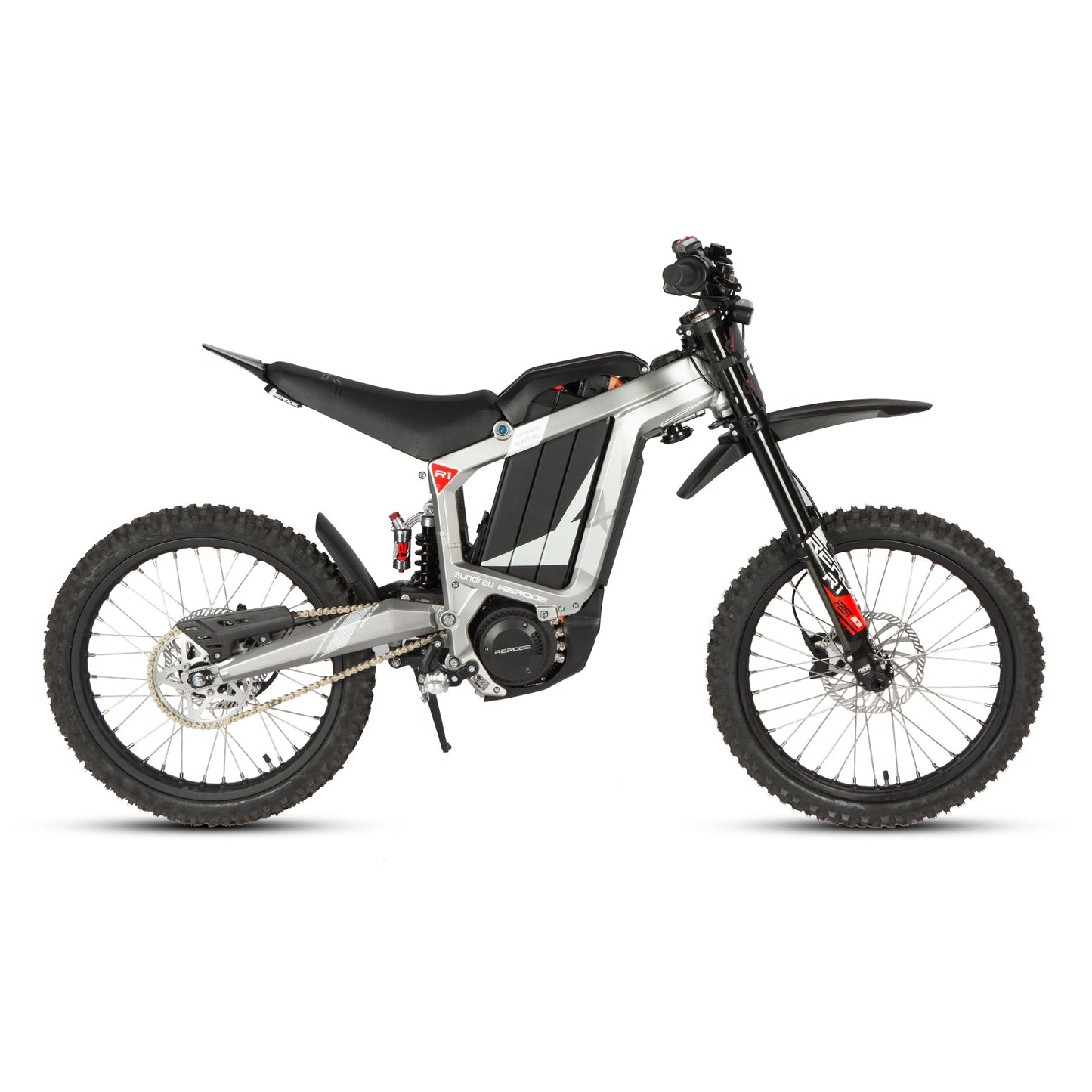 EUNORAU R1 55MPH 72V 4000W Full Suspension Electric Dirt Bike
