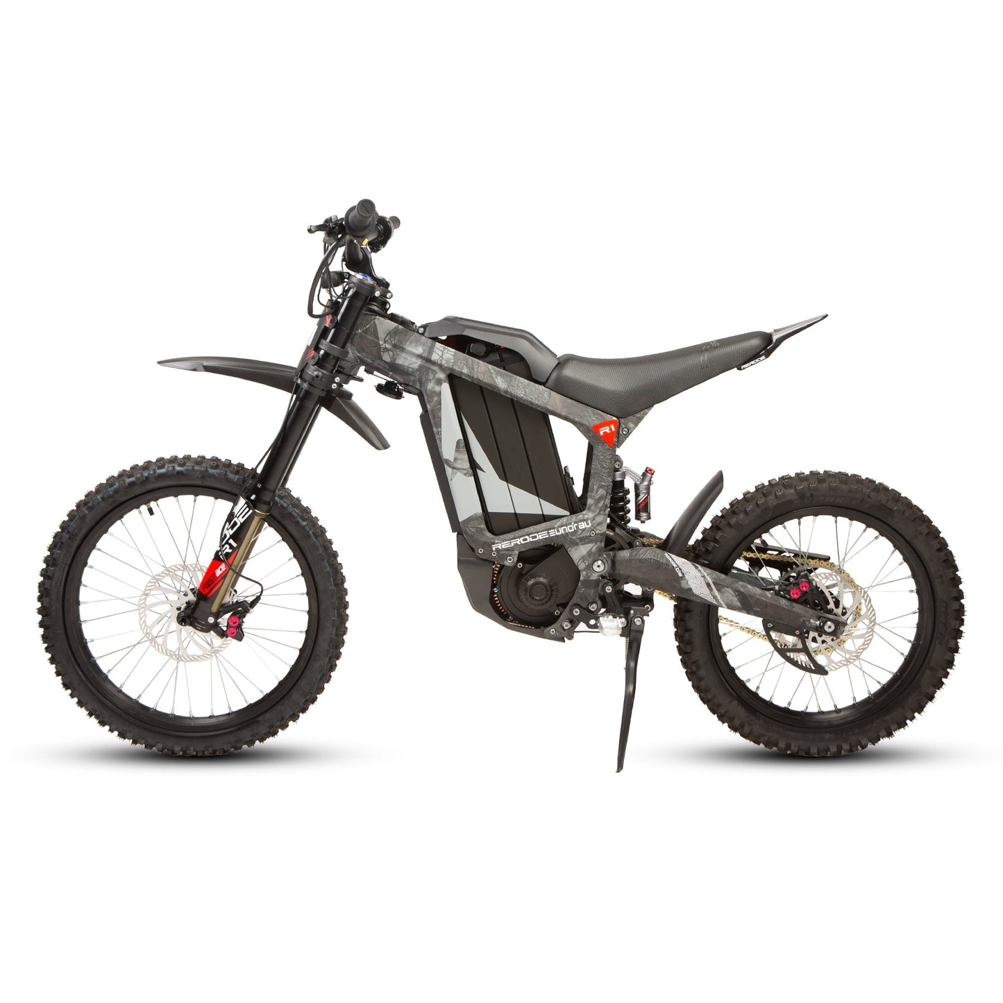 EUNORAU R1 55MPH 72V 4000W Full Suspension Electric Dirt Bike