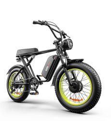 C91 Dual-Drive Electric Bike | 48V 2000W | Fat Tire | Cree8 Peace - Cree8 Peace-E bike_#original_value#-2000W
