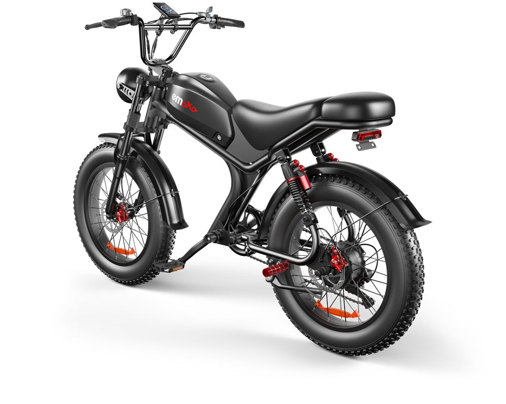 C93 Fat Tire Electric Bike | 48V 1000W | 46-Mile Range | Cree8 Peace - Cree8 Peace-E bike_#original_value#-1000W motor
