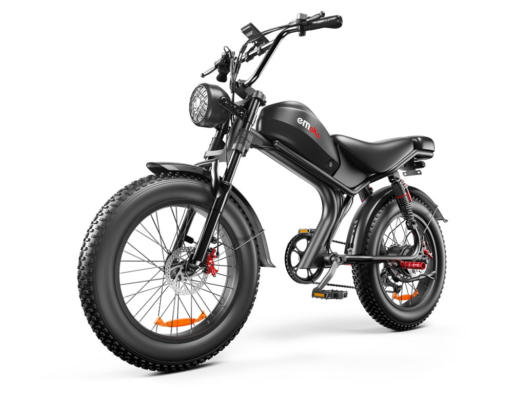 C93 Fat Tire Electric Bike | 48V 1000W | 46-Mile Range | Cree8 Peace - Cree8 Peace-E bike_#original_value#-1000W motor