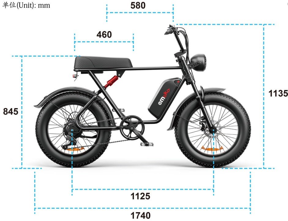 C91 Fat Tire Electric Bike | 48V 1000W | 43-Mile Range | Cree8 Peace - Cree8 Peace-E bike_#original_value#-1000W