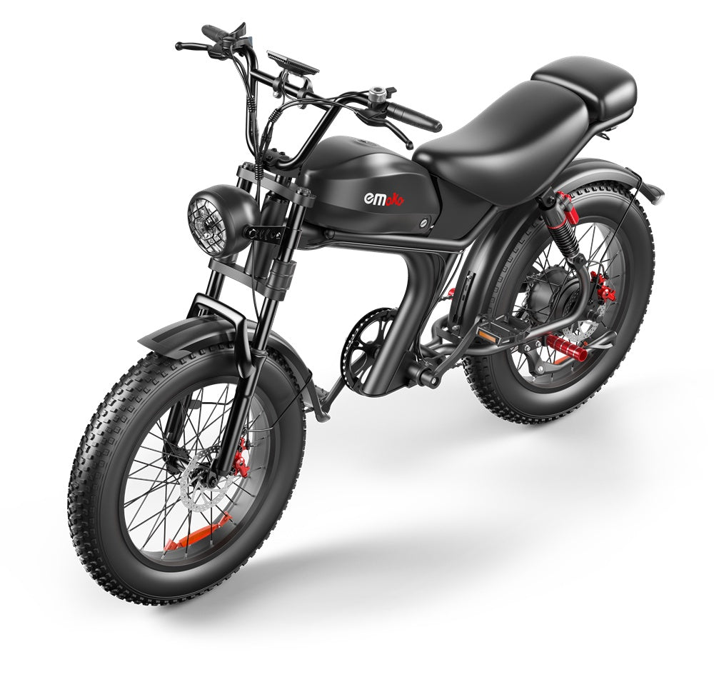 C93 Fat Tire Electric Bike | 48V 1000W | 46-Mile Range | Cree8 Peace - Cree8 Peace-E bike_#original_value#-1000W motor