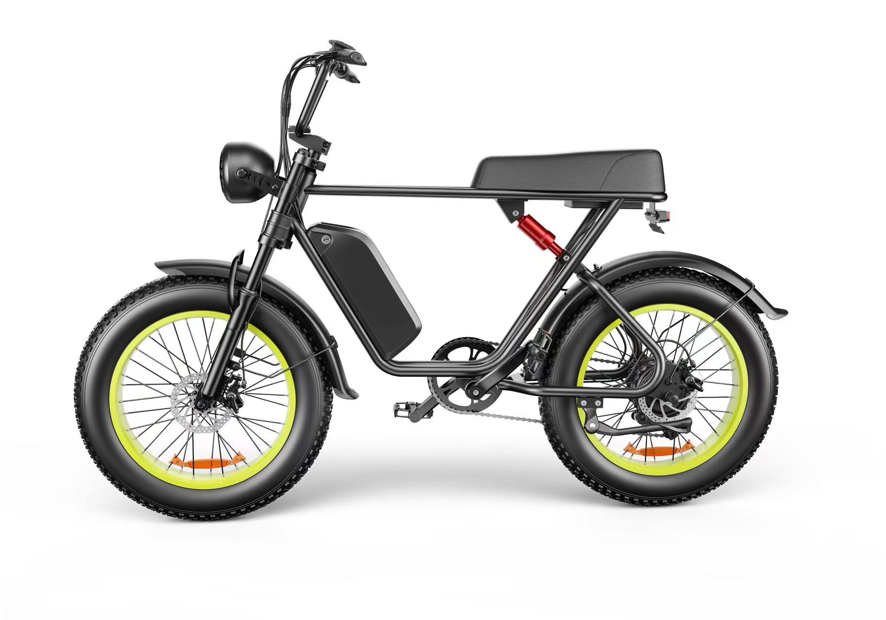C91 Fat Tire Electric Bike | 48V 1000W | 43-Mile Range | Cree8 Peace - Cree8 Peace-E bike_#original_value#-1000W