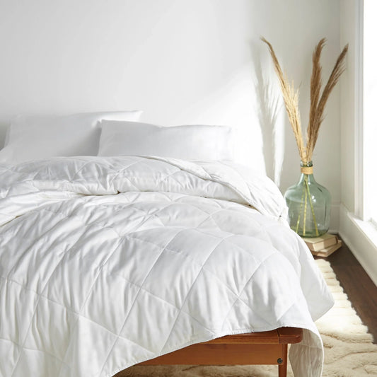Bamboo Cooling Duvet Comforter | All Season & Lightweight | Full Queen King Cal King