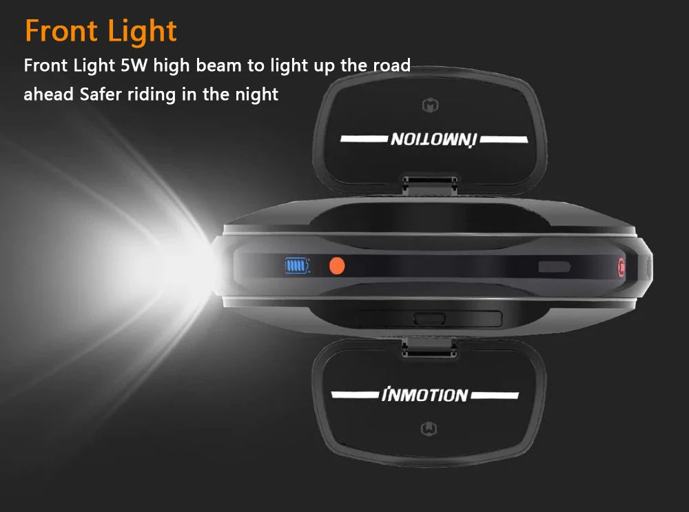 Original INMOTION V8S Electric Unicycle 35km/h Speed 70KM Range 72V 728Wh Battery 1000W Motor Smart  EUC Wheel