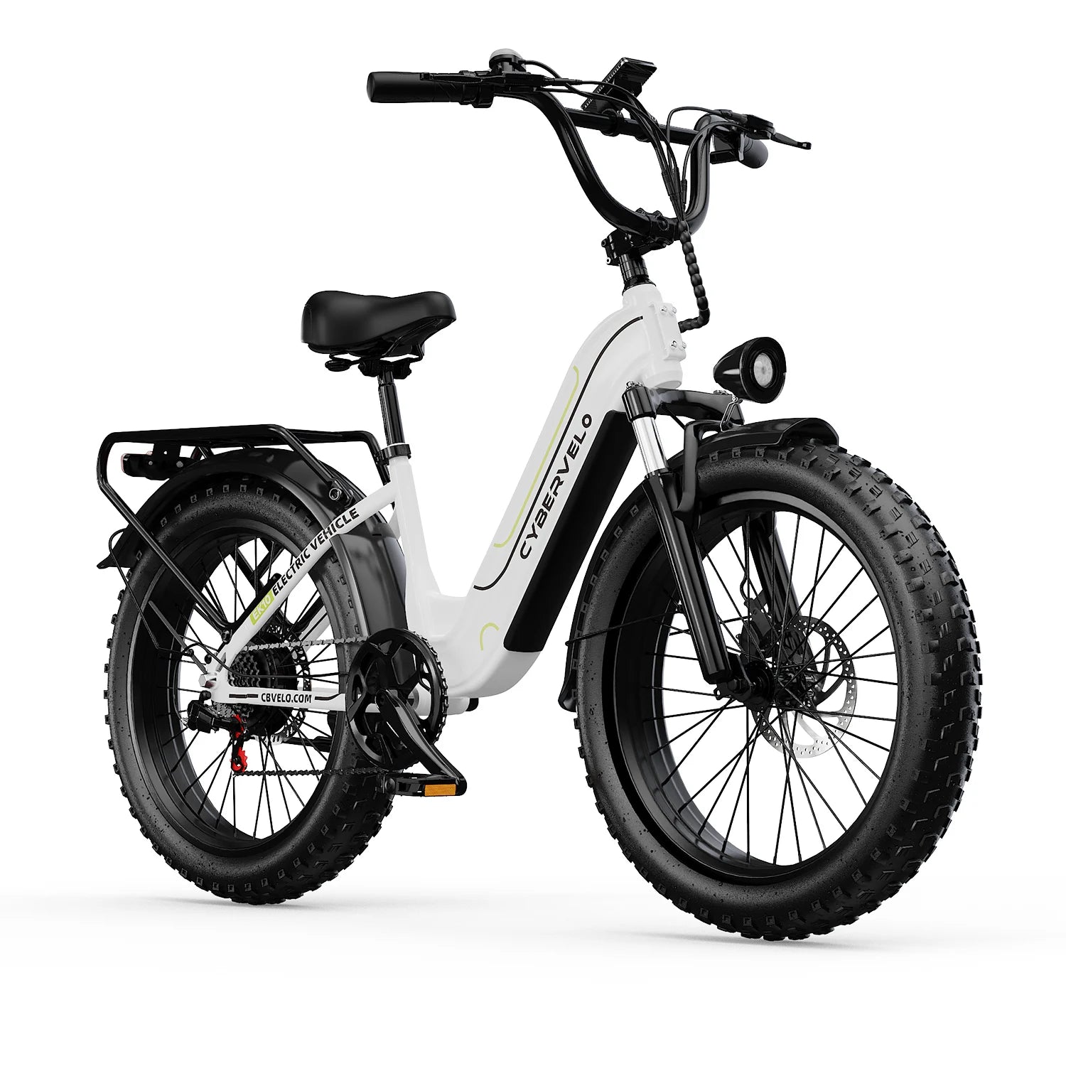 Cybervelo EK7 1000W Electric Bike | Shimano 7-Speed | 80+ Mile Range