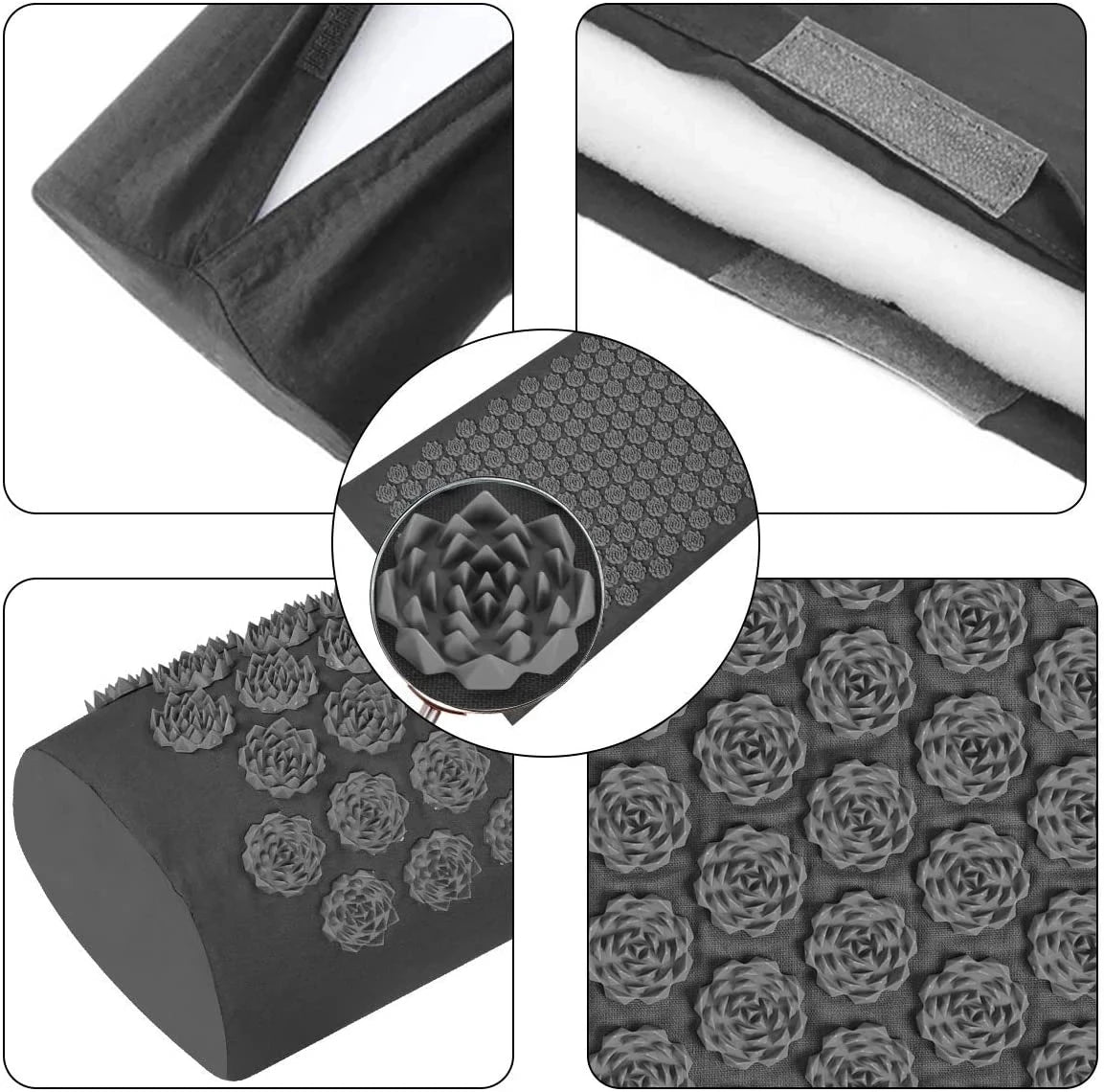 Acupressure Mat & Pillow Set | Tension Relief & Cortisol Reset for Better Sleep