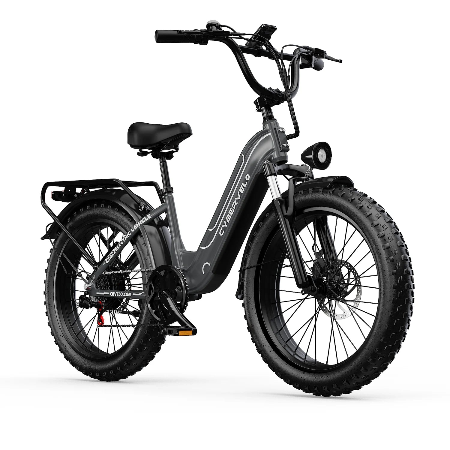 Cybervelo EK7 1000W Electric Bike | Shimano 7-Speed | 80+ Mile Range