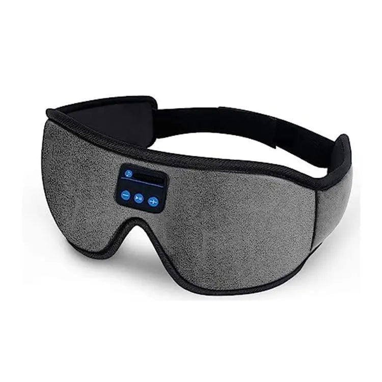 3D Bluetooth Sleep Mask Headphones | Blackout Eye Mask with Built-In HD Speakers