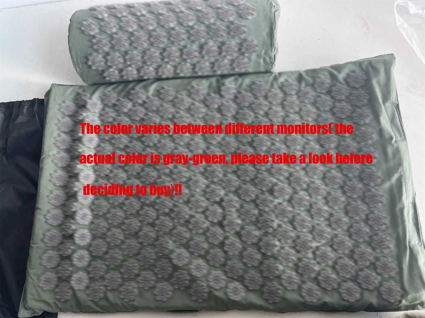 Acupressure Mat & Pillow Set | Tension Relief & Cortisol Reset for Better Sleep