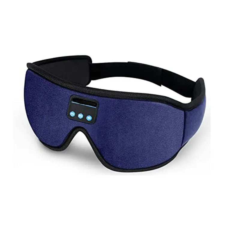 3D Bluetooth Sleep Mask Headphones | Blackout Eye Mask with Built-In HD Speakers