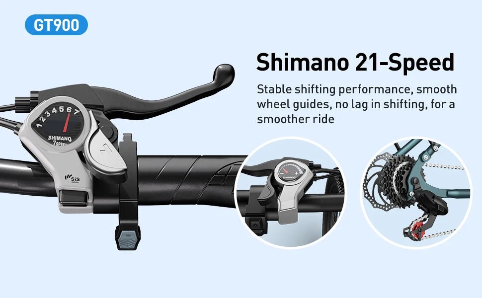 Aairsk GT900 400W Fat Tire Electric Mountain Bike | 36V 13Ah | 24" Off - Road Ebike - Cree8 Peace - Electric Bike_Aairsk GT900 400W Fat Tire Electric Mountain Bike | 36V 13Ah | 24" Off - Road Ebike - electric bike