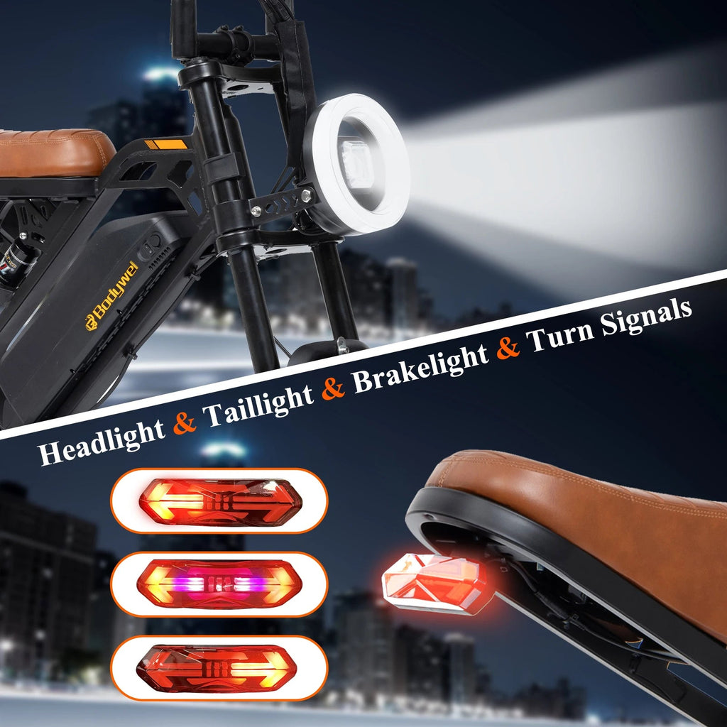 Bodywel M16 1500W All - Terrain Electric Bike | 48V 15Ah | Urban & Mountain Off - Road Ebike - Cree8 Peace - Electric Bike_Bodywel M16 1500W All - Terrain Electric Bike | 48V 15Ah | Urban & Mountain Off - Road Ebike - 1500W ebike