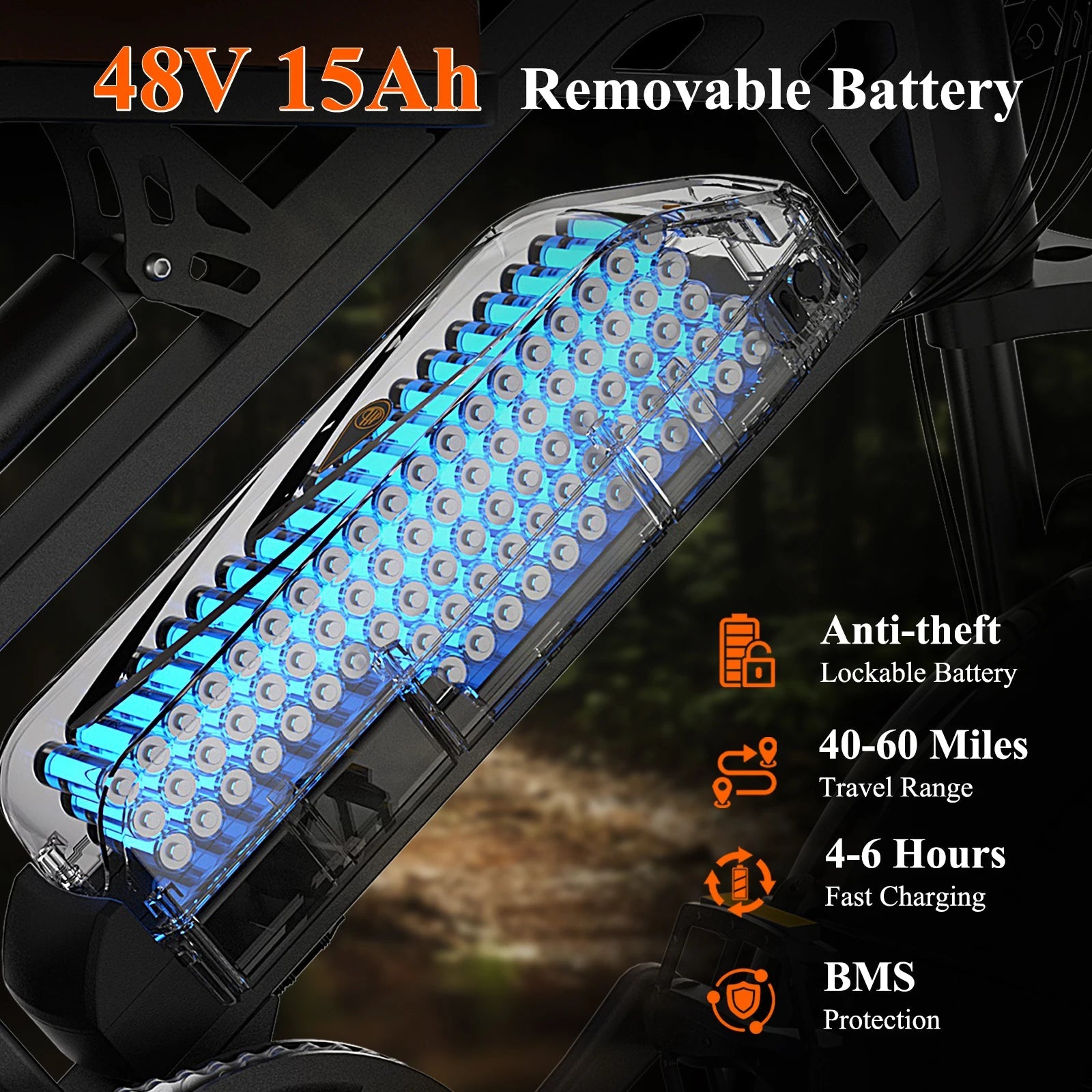 Bodywel M16 1500W All - Terrain Electric Bike | 48V 15Ah | Urban & Mountain Off - Road Ebike - Cree8 Peace - Electric Bike_Bodywel M16 1500W All - Terrain Electric Bike | 48V 15Ah | Urban & Mountain Off - Road Ebike - 1500W ebike