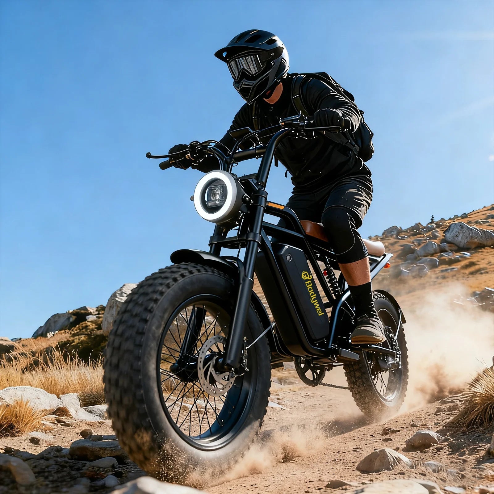 Bodywel M16 1500W All - Terrain Electric Bike | 48V 15Ah | Urban & Mountain Off - Road Ebike - Cree8 Peace - Electric Bike_Bodywel M16 1500W All - Terrain Electric Bike | 48V 15Ah | Urban & Mountain Off - Road Ebike - 1500W ebike