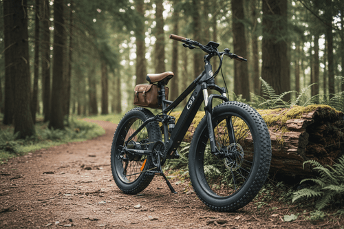 C93 Fat Tire Electric Bike | 48V 1000W | 46-Mile Range | Cree8 Peace - Cree8 Peace-E bike_#original_value#-1000W motor