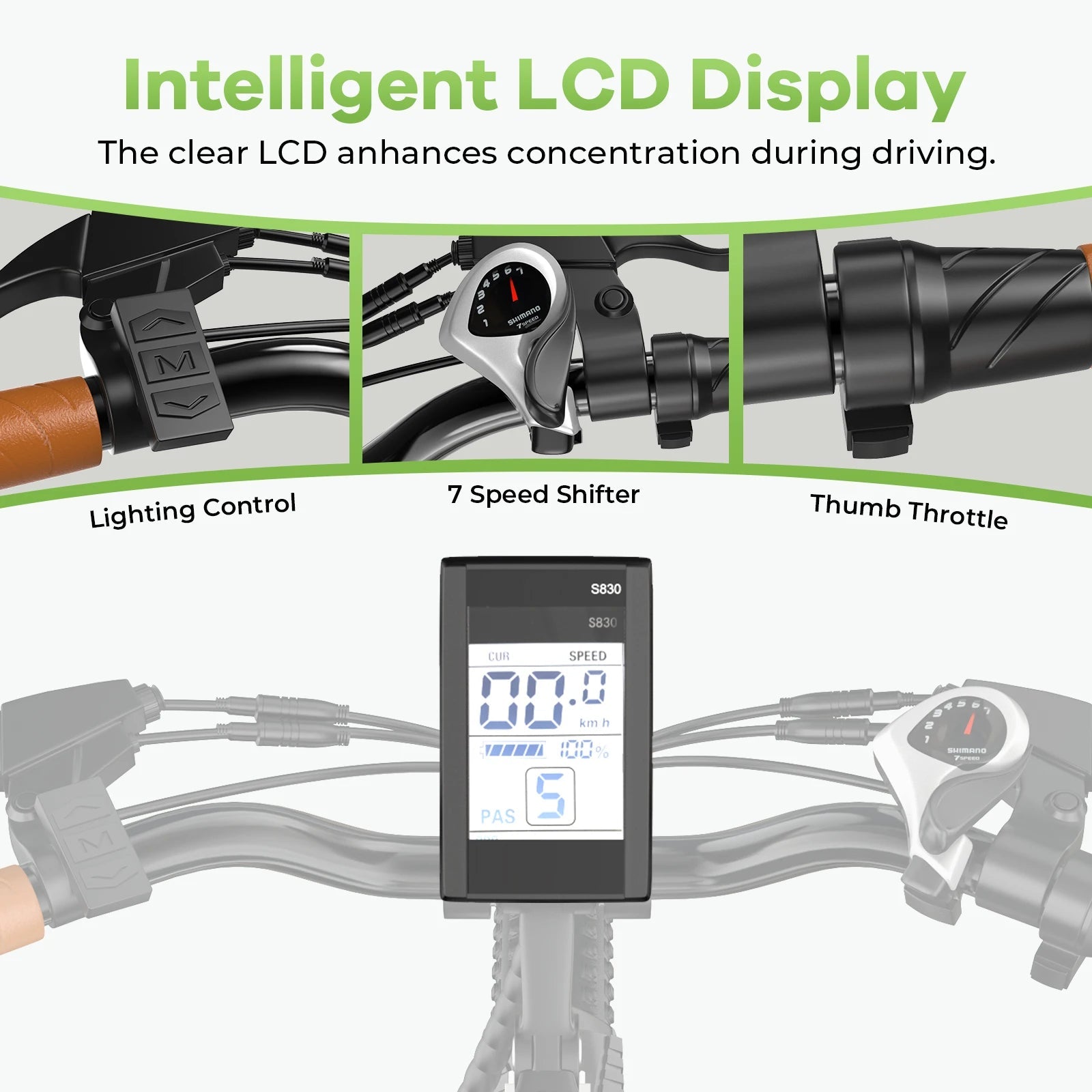 Cybervelo EK2 1000W Step - Thru Electric Bike | 26" | 80 - Mile City Commuter Ebike - Cree8 Peace - Electric Bike_Cybervelo EK2 1000W Step - Thru Electric Bike | 26" | 80 - Mile City Commuter Ebike - 1000W ebike