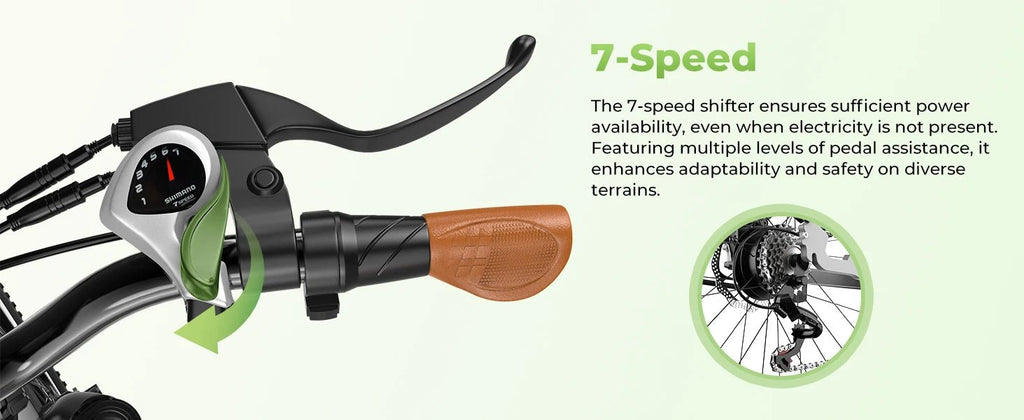 Cybervelo EK2 1000W Step - Thru Electric Bike | 26" | 80 - Mile City Commuter Ebike - Cree8 Peace - Electric Bike_Cybervelo EK2 1000W Step - Thru Electric Bike | 26" | 80 - Mile City Commuter Ebike - 1000W ebike