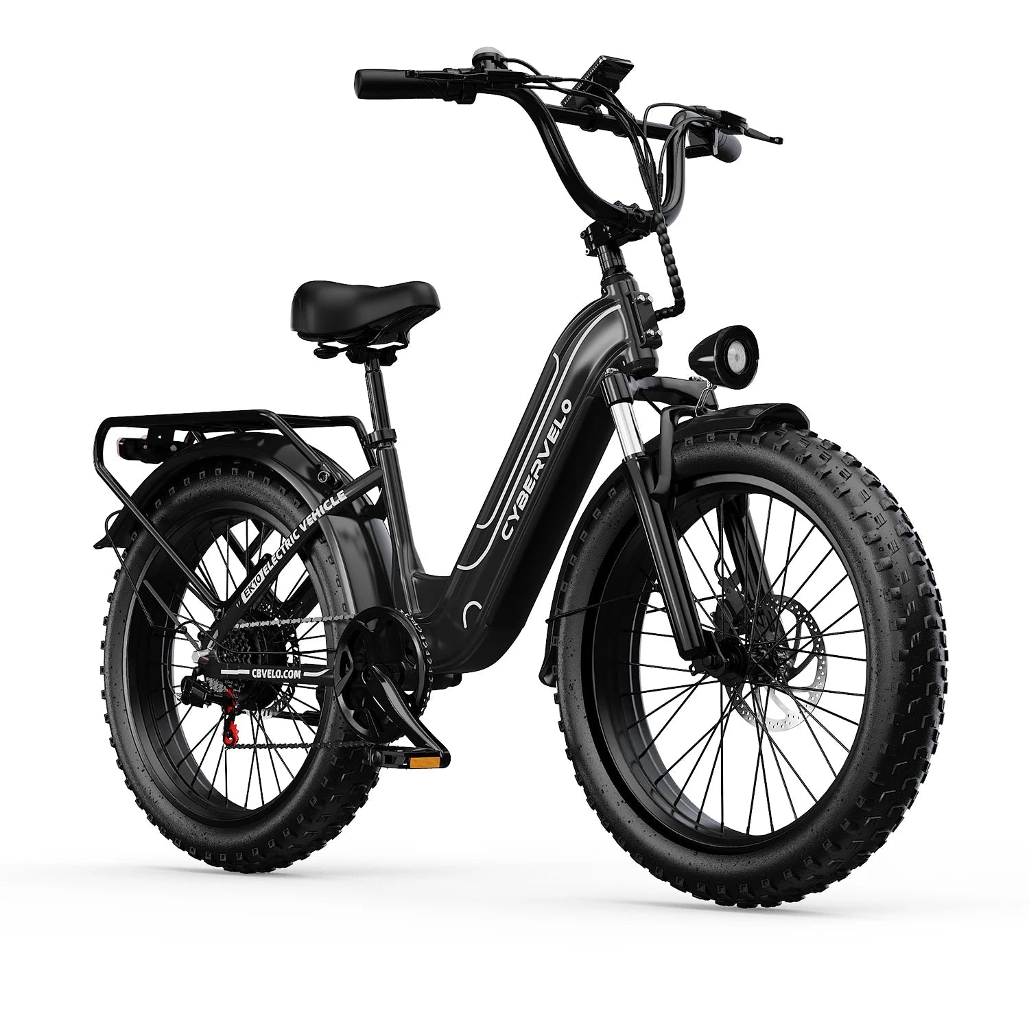 Cybervelo EK7 1000W Electric Bike | Shimano 7 - Speed | 80+ Mile Range - Cree8 Peace - Electric Bike_Cybervelo EK7 1000W Electric Bike | Shimano 7 - Speed | 80+ Mile Range - 1000W ebike