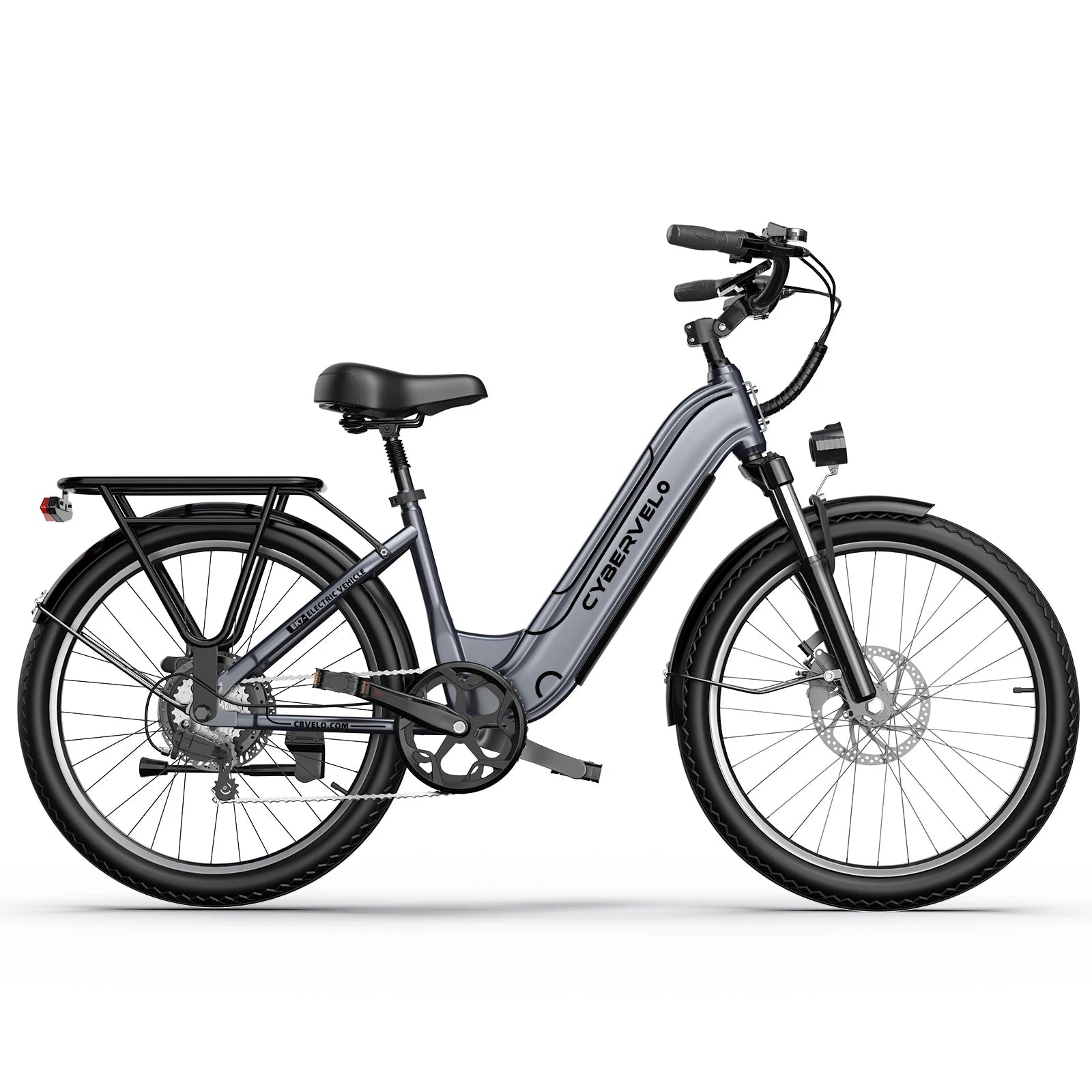 Cybervelo EK7 1000W Electric Bike | Shimano 7 - Speed | 80+ Mile Range - Cree8 Peace - Electric Bike_Cybervelo EK7 1000W Electric Bike | Shimano 7 - Speed | 80+ Mile Range - 1000W ebike
