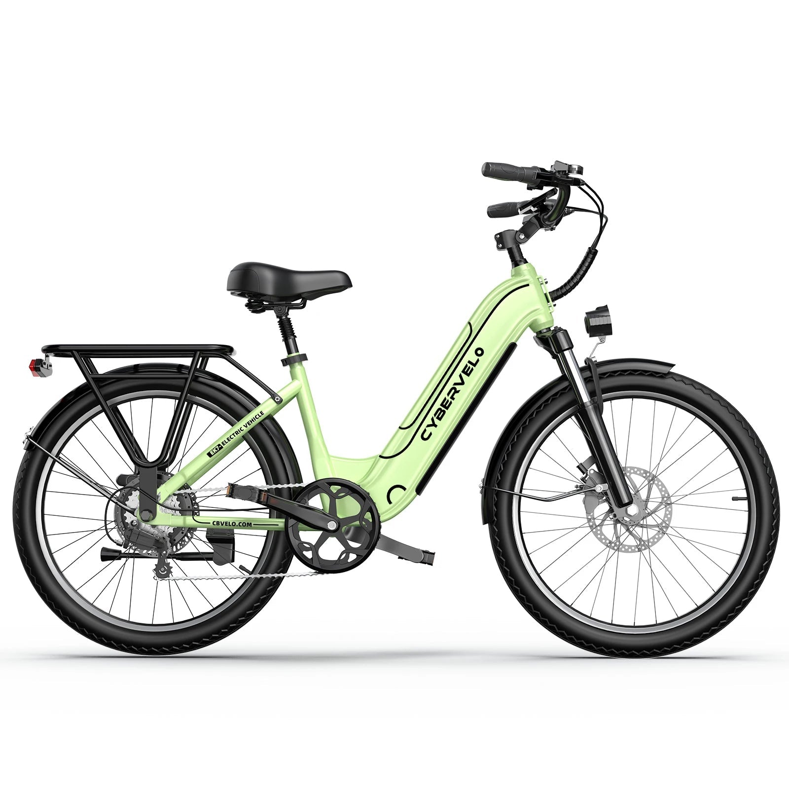 Cybervelo EK7 1000W Electric Bike | Shimano 7 - Speed | 80+ Mile Range - Cree8 Peace - Electric Bike_Cybervelo EK7 1000W Electric Bike | Shimano 7 - Speed | 80+ Mile Range - 1000W ebike