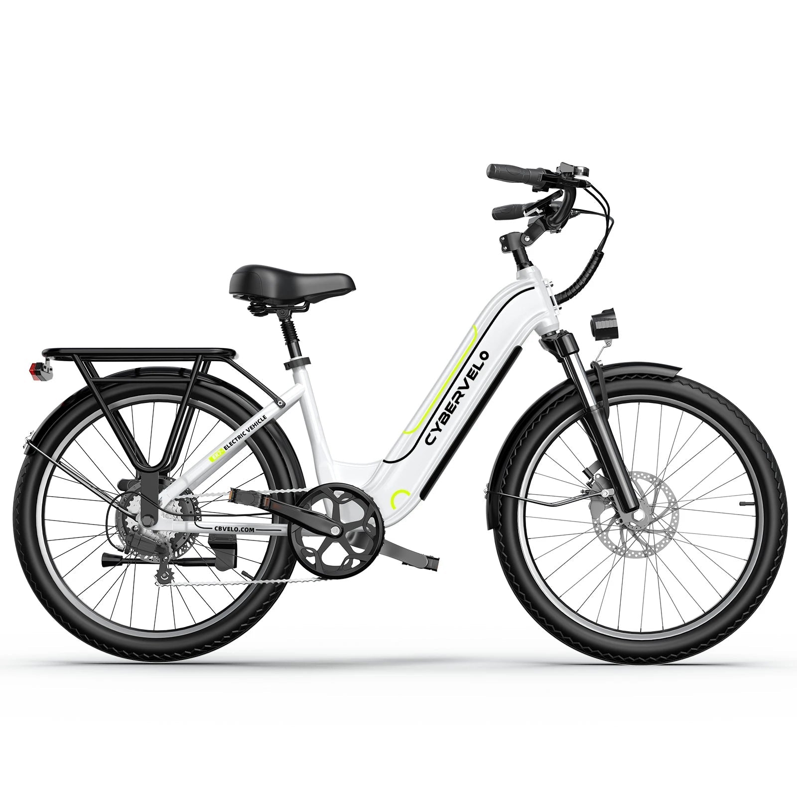 Cybervelo EK7 1000W Electric Bike | Shimano 7 - Speed | 80+ Mile Range - Cree8 Peace - Electric Bike_Cybervelo EK7 1000W Electric Bike | Shimano 7 - Speed | 80+ Mile Range - 1000W ebike