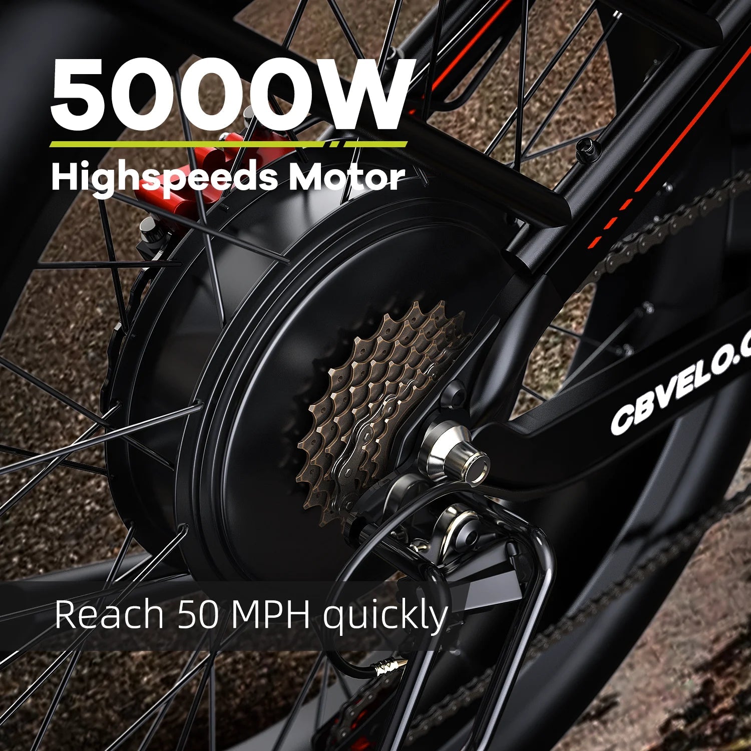 Cybervelo EK9 5000W Fat Tire Electric Bike | 100 - Mile Range | Off - Road Ebike - Cree8 Peace - Electric Bike_Cybervelo EK9 5000W Fat Tire Electric Bike | 100 - Mile Range | Off - Road Ebike - 5000W ebike