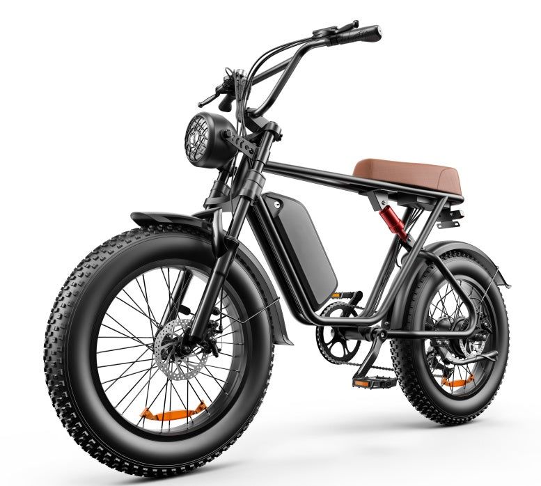 C91 Fat Tire Electric Bike | 48V 1000W | 43-Mile Range | Cree8 Peace - Cree8 Peace-E bike_#original_value#-1000W