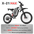 EKX X21 Max Electric Motorcycles 6000W Brushless Gearless Motors 60V30AH Lithium Battery Speed 85Kmh Adult Off Road MTB Ebike - Cree8 Peace - Electric Bike_EKX X21 Max Electric Motorcycles 6000W Brushless Gearless Motors 60V30AH Lithium Battery Speed 85Kmh Adult Off Road MTB Ebike - 