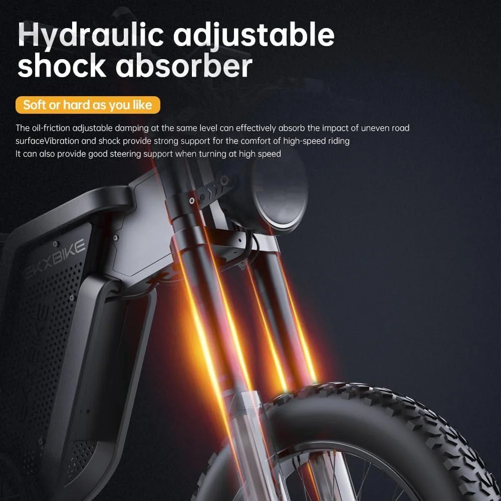 EKXBike X21 Readygo Fat Tire E - Bike | 2000W 48V 35Ah | 34 mph | All Terrain | Cree8 Peace - Cree8 Peace - Electric Bike_EKXBike X21 Readygo Fat Tire E - Bike | 2000W 48V 35Ah | 34 mph | All Terrain | Cree8 Peace - 2000W