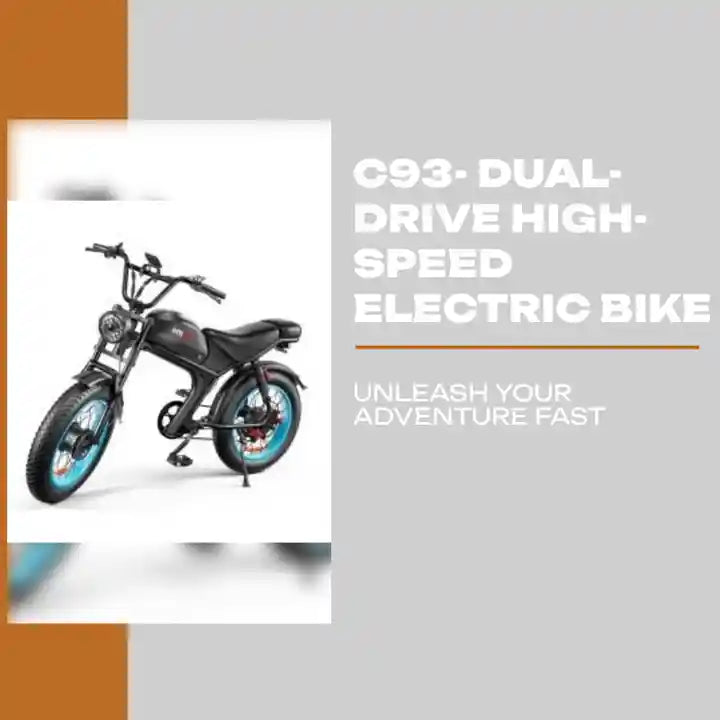 C93- Dual-drive High-speed Electric Bike by@Outfy
