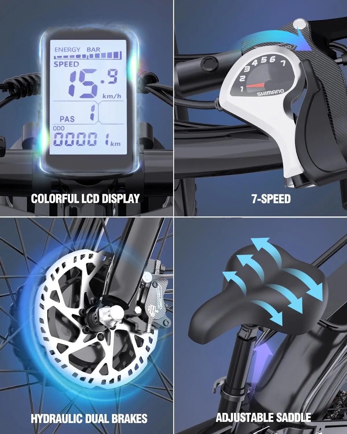 Ridstar 2000W Dual Motor Electric Bike | 48V 23Ah | Full Suspension Fat Tire MTB Ebike - Cree8 Peace - Electric Bike_Ridstar 2000W Dual Motor Electric Bike | 48V 23Ah | Full Suspension Fat Tire MTB Ebike - dual motor ebike