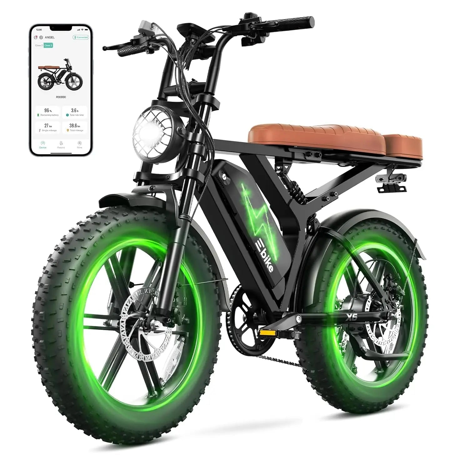 SISIAGD 1500W Electric Bike for Adults | 48V 15 - 30Ah | 60 - 100 Mile Range | 7 - Speed Ebike - Cree8 Peace - Electric Bike_SISIAGD 1500W Electric Bike for Adults | 48V 15 - 30Ah | 60 - 100 Mile Range | 7 - Speed Ebike - 1500W ebike