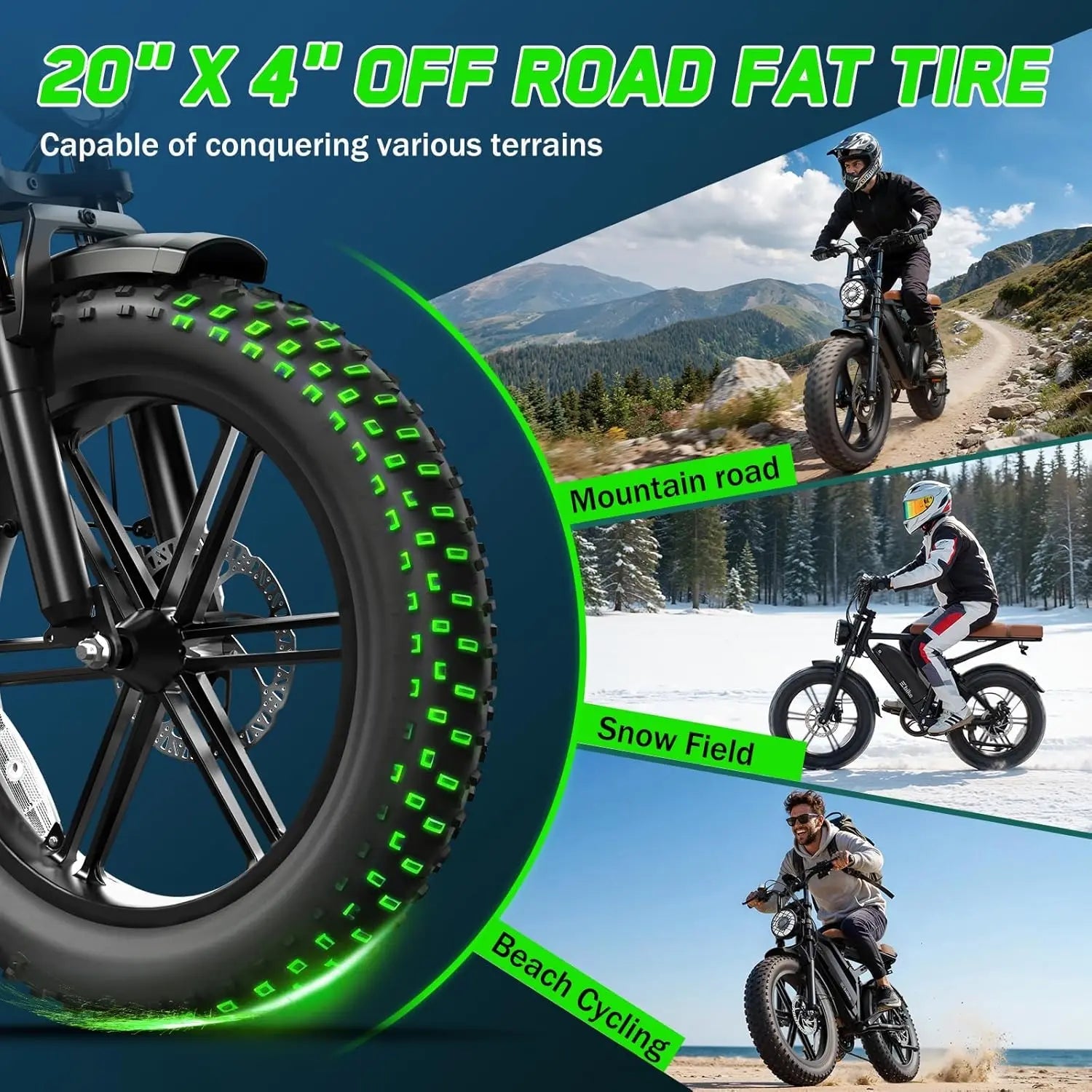 SISIAGD 1500W Electric Bike for Adults | 48V 15 - 30Ah | 60 - 100 Mile Range | 7 - Speed Ebike - Cree8 Peace - Electric Bike_SISIAGD 1500W Electric Bike for Adults | 48V 15 - 30Ah | 60 - 100 Mile Range | 7 - Speed Ebike - 1500W ebike