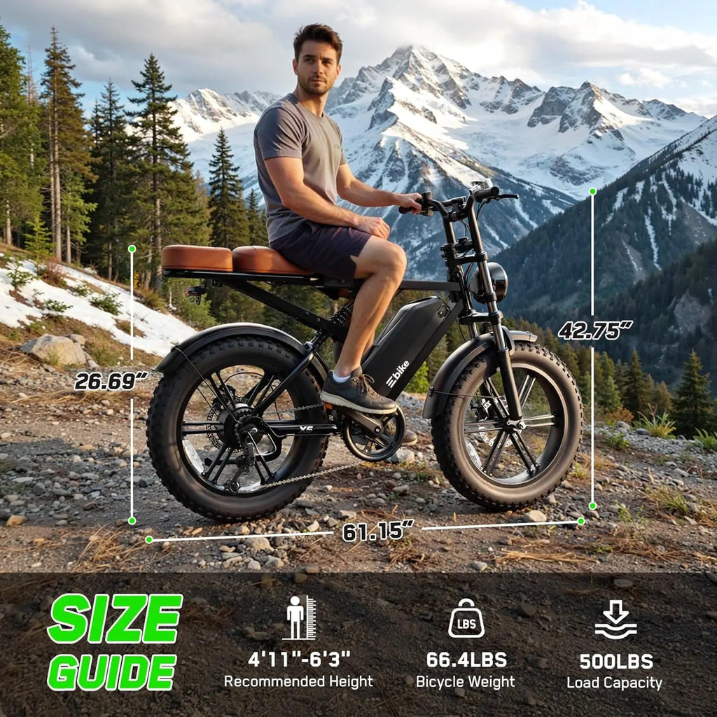 SISIAGD 1500W Electric Bike for Adults | 48V 15 - 30Ah | 60 - 100 Mile Range | 7 - Speed Ebike - Cree8 Peace - Electric Bike_SISIAGD 1500W Electric Bike for Adults | 48V 15 - 30Ah | 60 - 100 Mile Range | 7 - Speed Ebike - 1500W ebike